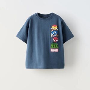Marvel Kids Dark Blue Superhero Tee
